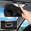 Hartschalen-Auto-Visier-Sonnenbrillenhalter Klemme am Auto-Aufbewahrungs-Organizer Universell passend ABS-Brillenetui für den täglichen Gebrauch