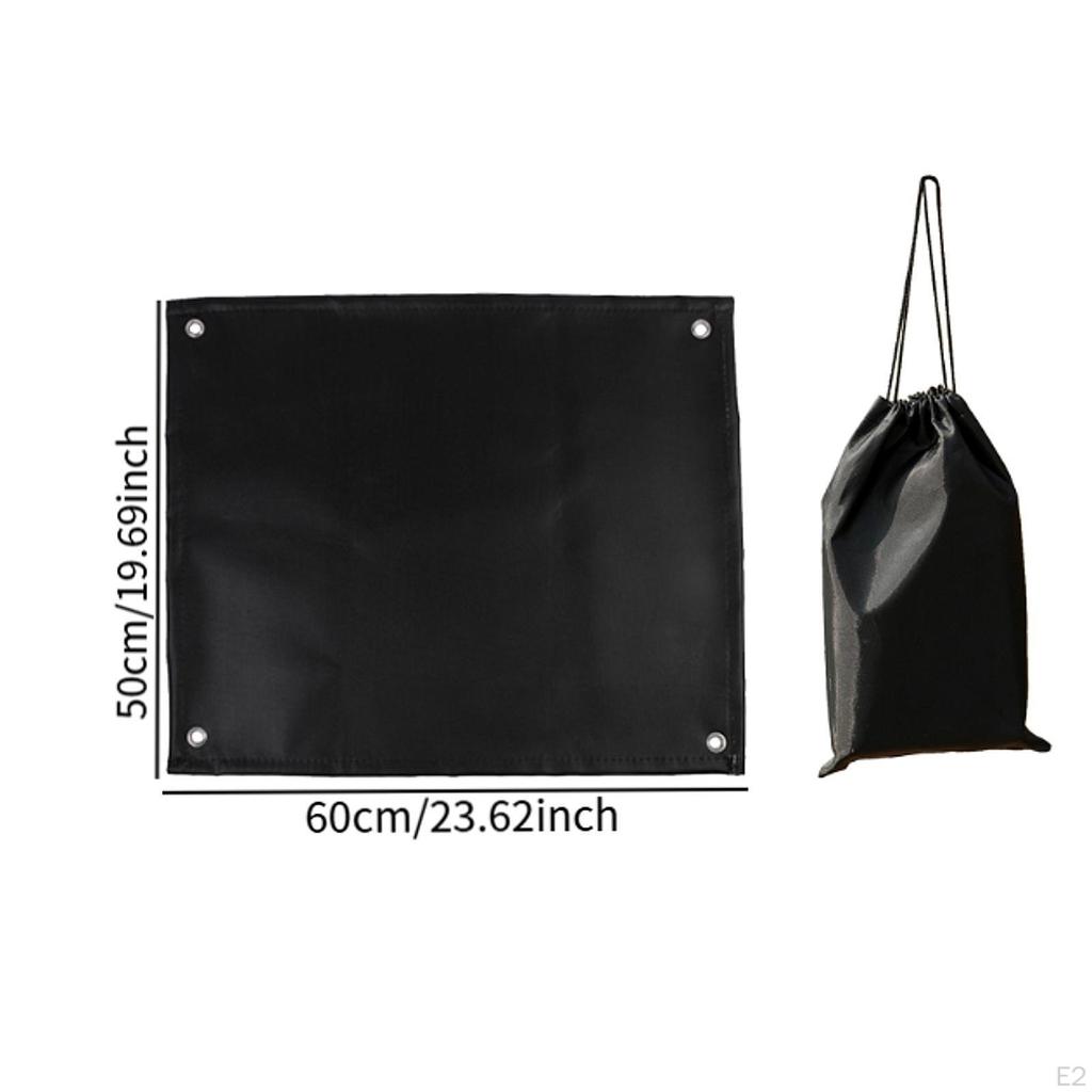 Camping Fire Pit Mat Fireproof Blanket Grill for Barbecue Yard