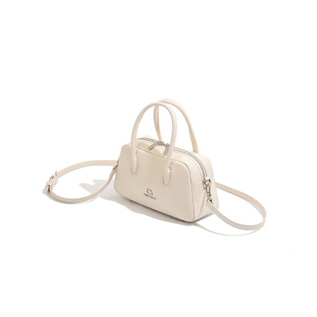 New Sanrio Hello Kitty PU Crossbody Bags Regular Women's Pink/Purple/Ecru SHHF51777