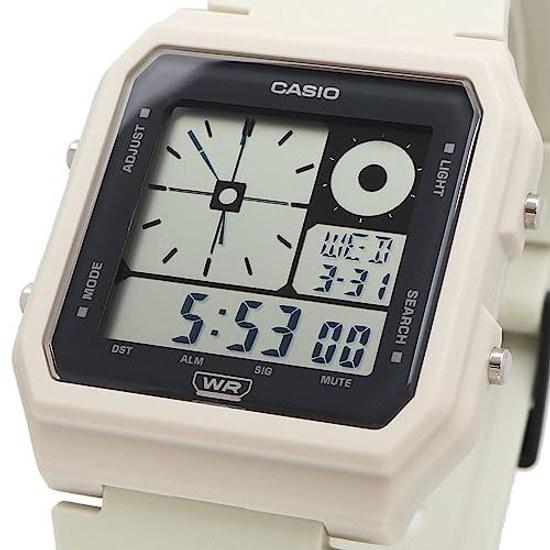 CASIO Standard Cheap Chip Wristwatch Watch Unisex Mens Womens Resin Ivory Gray LF-20W-8A