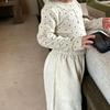 Girls' Polka Dot Long-Sleeve Modal Top - Versatile Autumn/Spring Base Layer