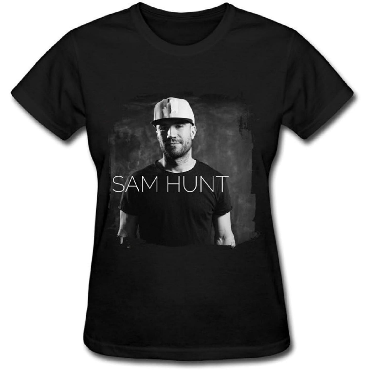 

Meentre Women s Sam Hunt Singer T Shirt L XXXXXL чорний