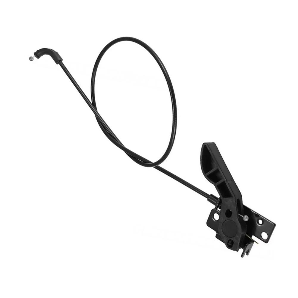For BMW X3 2011-2017 Hood Release Cable Black Hard Construction Precision Fit Smooth Operation Easy Installation