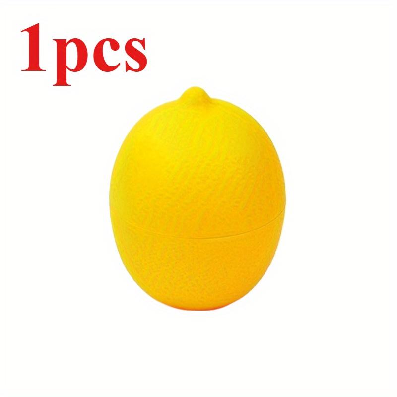 1pc Food Savers, Lemon & Onion Shaped, Multipurpose, Freezer Safe, Flip Top, Hand Wash, Durable plastic storage containers