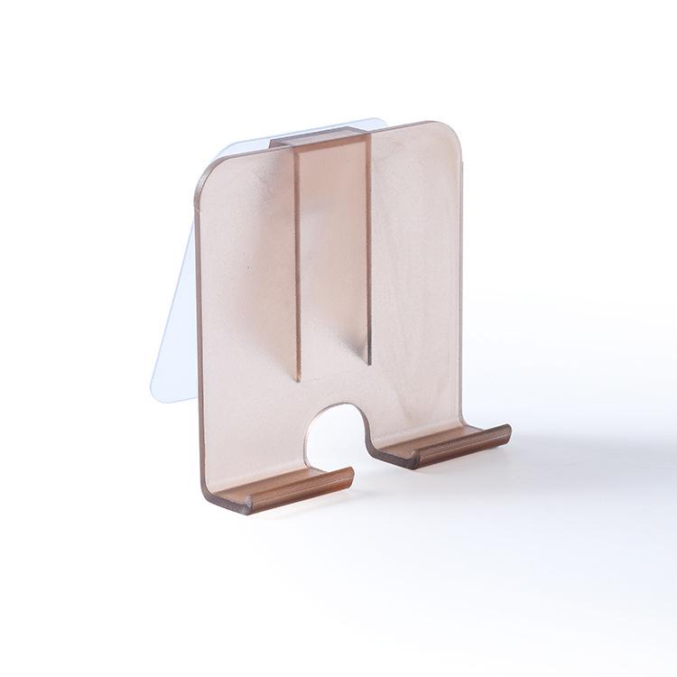 

New User Discount: Foldable, Wall-Mounted Seamless Phone Holder прозорий/кавовий