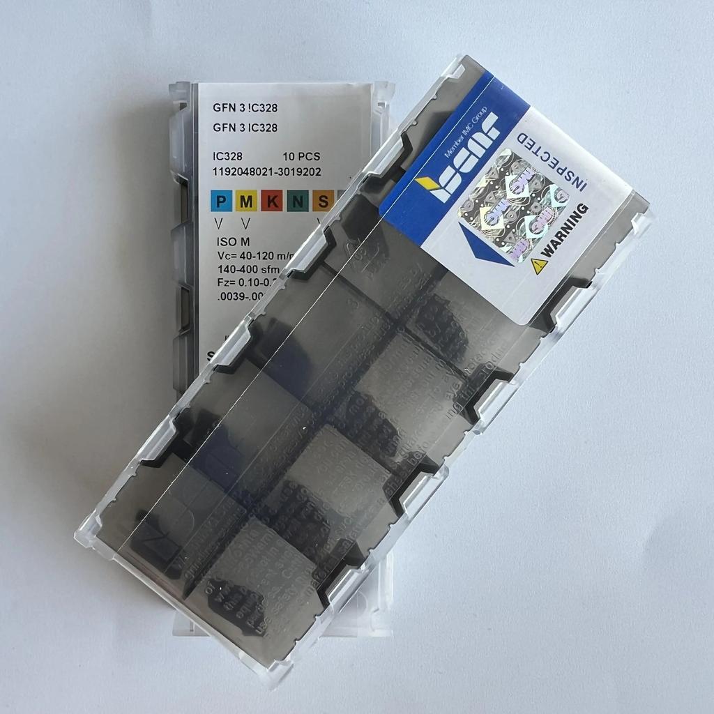 GFN3 IC328 Industrial indexable carbide inserts 10 Pcs