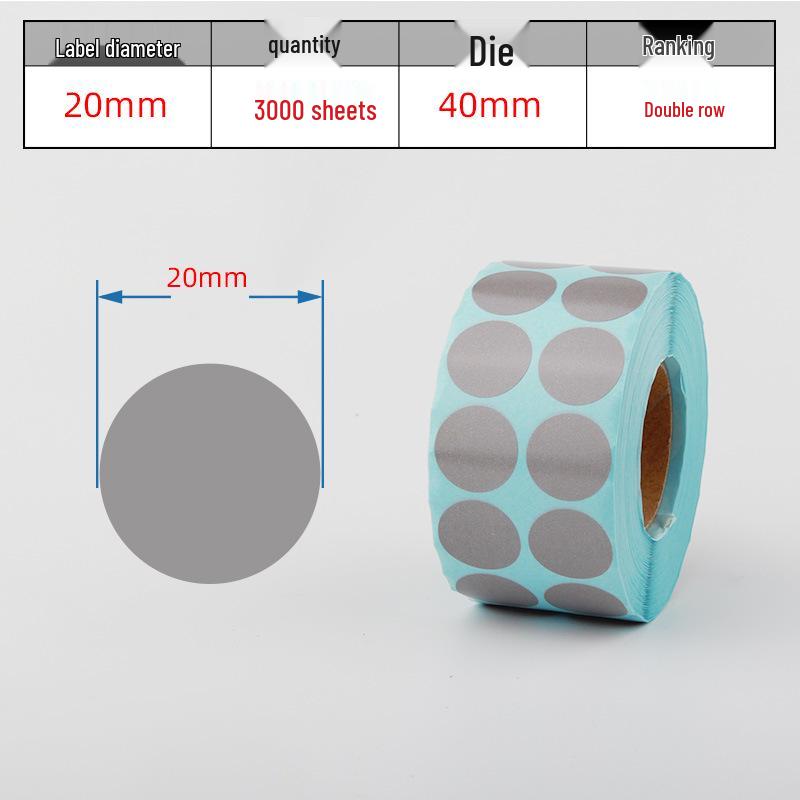 Waterproof Adhesive Thermal Barcode Stickers - Various Sizes