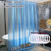 The 3D Blue, Clear And High-End Bathroom Partition Curtain Is Easy To Clean. The Dreamy Ocean Color Is Highly Recommended