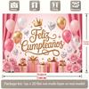 1pc Photography Birthday Background - Polyester Banner