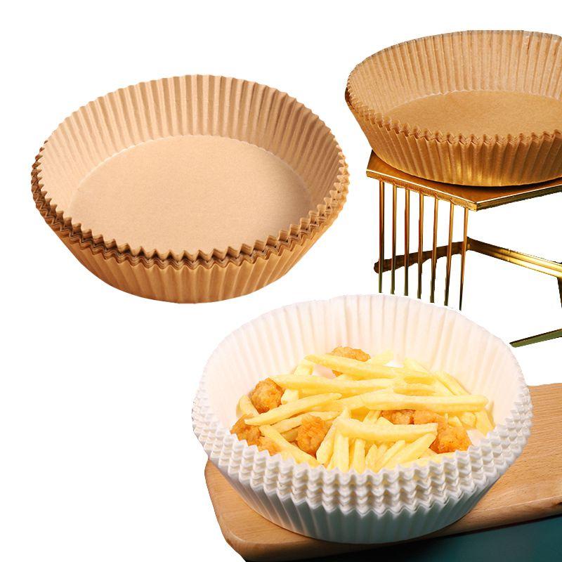 Oil-proof And Waterproof Air Fryer Paper Liner 30/50 Pcs