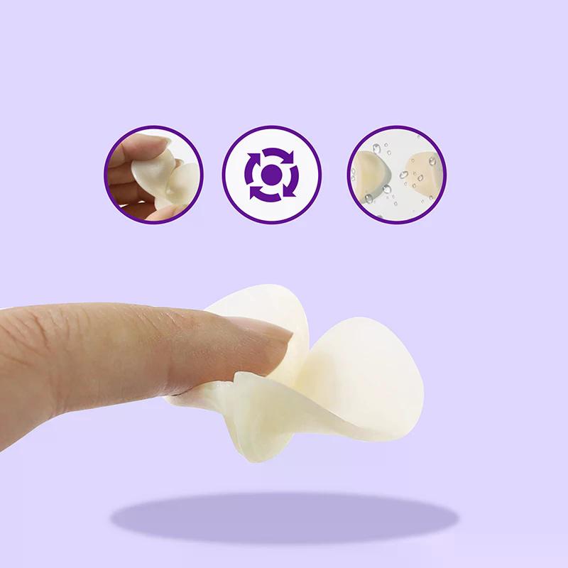 4D Upgraded Silicone Elf Ears Stickers Self Adhesive Ear Corrector Patch Reusable V-Face Sticker Easy To Use Ear Support Patch