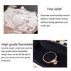 European Jewelry Storage Box Zinc Zinc Zinc Alloy Trinket Case Luxury Cotton Swab Box  Toothpick