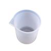 100ML Silicone Measuring Cup Graduated Beaker Epoxy Resin Glue Tools Reused Silicone Round Stirring Rod Measuring Tools