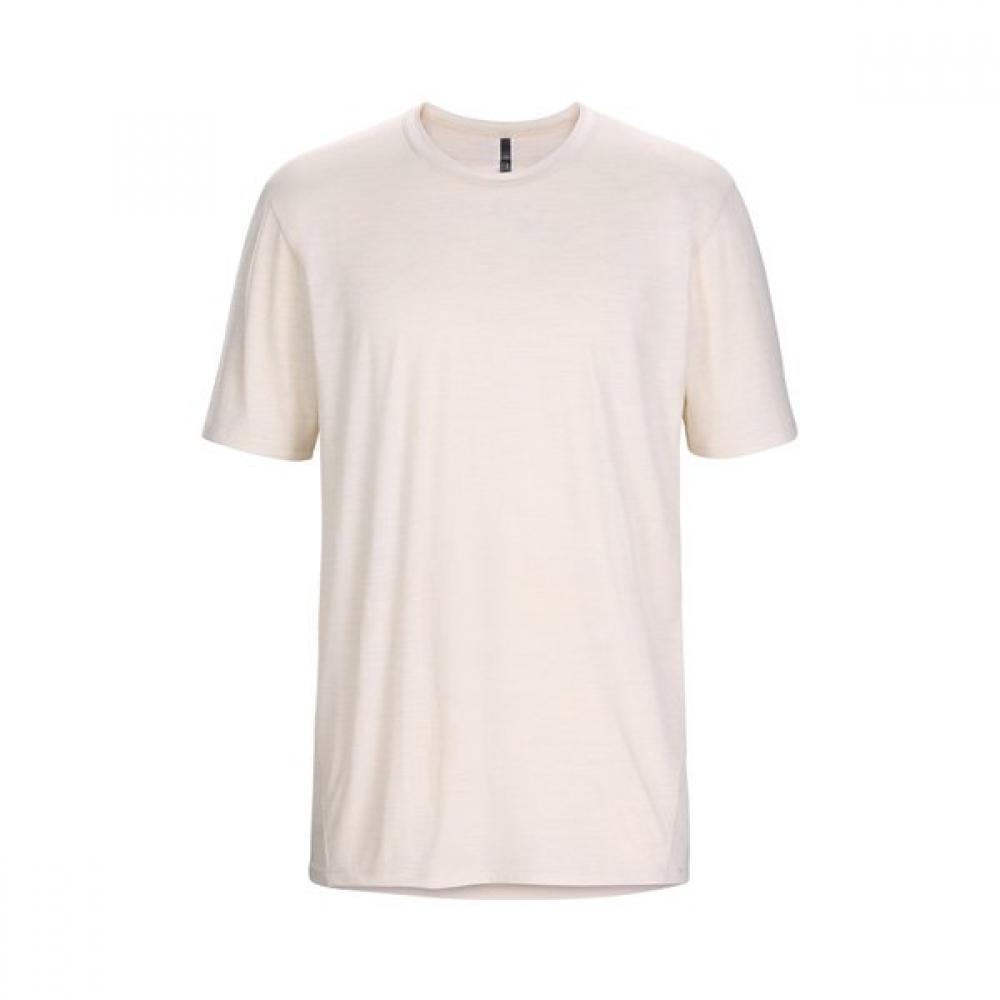 Arc Teryx [SS24] Men S Frame SS Shirt vtoSmx6361 Oat Heather SM