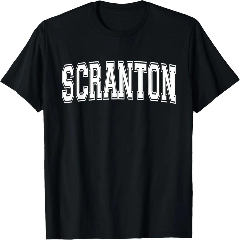 SCRANTON PA PENNSYLVANIA USA Vintage Sports Varsity Style T-Shirt