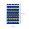 Numbered Pocket Charts Mount Over the Door Organizer Homeschool Supplies Storage Bag with 4 Hooks for Cell Phones 30/36 Cells