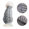 Dog Clothes Pet Costume Coat Apparel Sweater Autumn Winter Warm Knitwear