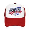 Haiti Football Match  Mesh Baseball Caps Unisex Women Sport Trucker Worker Cap Dad Hat Adjustable Summer Trucker Caps