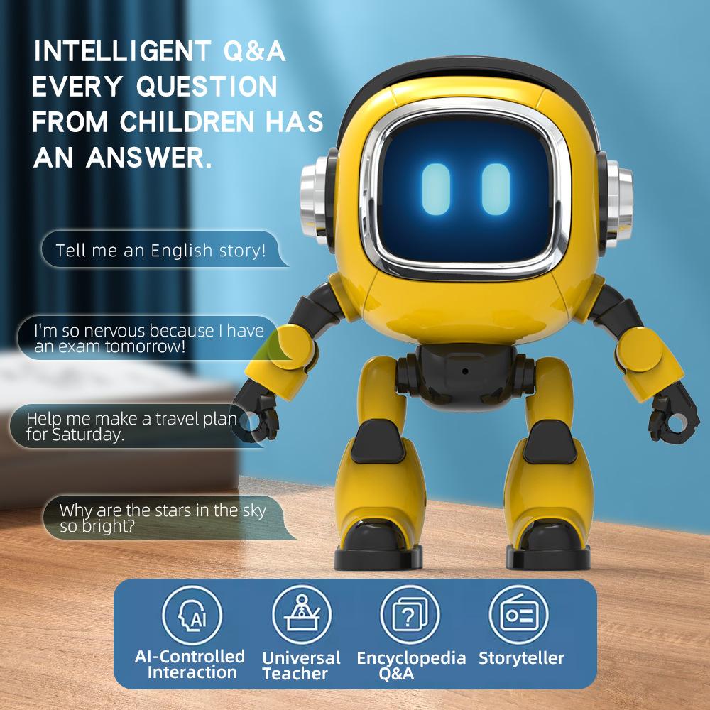 Deepseek Ai Voice Rc Robot Intelligent Voice Control Storyteller Encyclopedia Q&A Life Assistant Educational Toy For Boys Kids