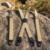 Adjustable Outdoor Suspender Harness Unisex YShaped Hiking Suspenders for Hikers,