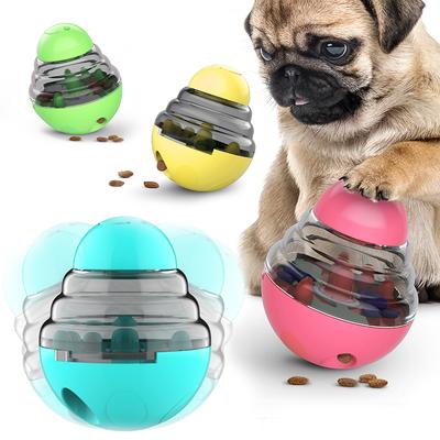 Funny Pet Interactive Tumbler Ball Toy Large Small Dog Slow Feeder Dispenser Puzzle Bulldog Golden Retriever Training Supplies