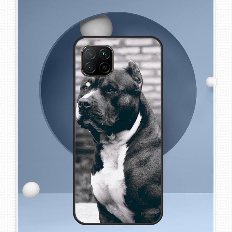 Pitbull Dog For Huawei Nova Y72 Y90 Y61 Y91 Y60 Y70 12s 12i 11i 8i 9 10 SE P20 P40 Lite P60 P30 Pro Case