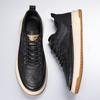 Men's shoes retro fashion tooling board shoes men's 2025 autumn low-top British style casual leather shoes tide 2025