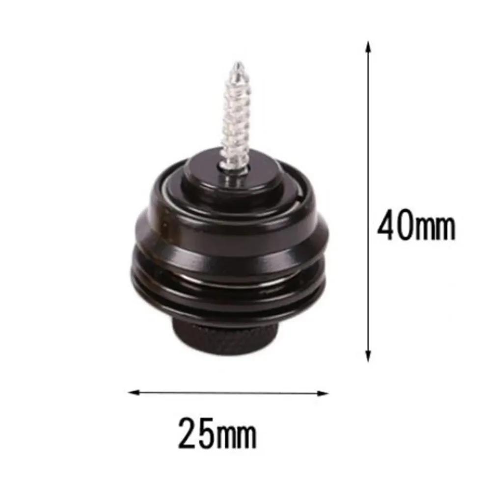 1PC Metal Guitar Strap Lock Button - Security Straplock for Electric Acoustic Guitar Bass Ukulele - Musical Instrument Accessory