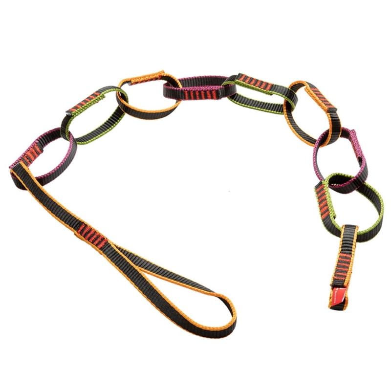 Кольца для формовки при спуске Стропы Цепь Веревка Нейлон Альпинистская цепь Веревка Альпинистское снаряжение Альпинистская цепь Веревка 1