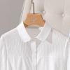 Women's Cotton Short Sleeve Lapel Shirt