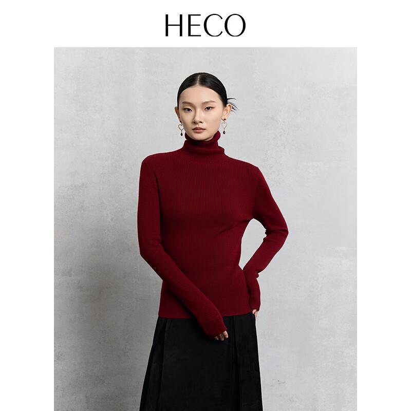 

HECO Women s Warm High-Neck Long Sleeve Knit Top L