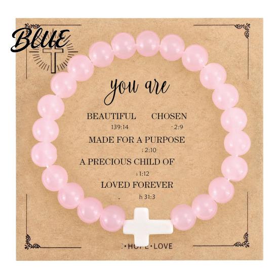 Comfortable Bracelet Women Elastic Rope Natural Stone Beads