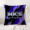 Retro Pattern H-Hks Cushion Cover Summer Coolness Linen Fabric Double-Sided Printing Pillow Case Sofa Home Decor Gift