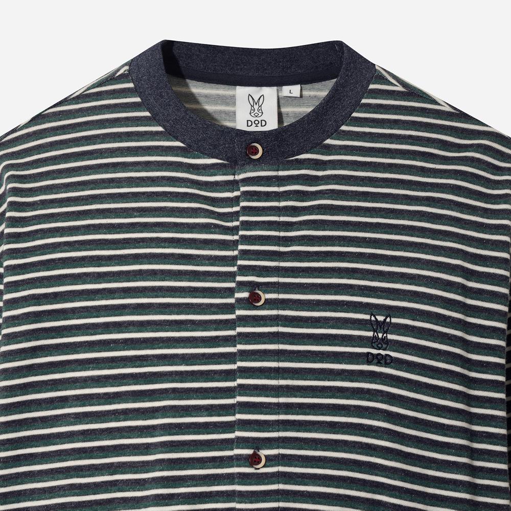 Dod Multi Stripe Cardigan (Navy)