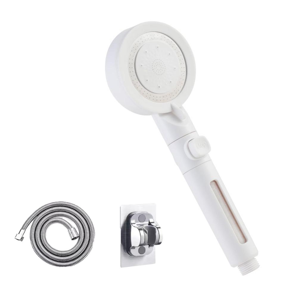 YAJOM Shower Pressure Boosting Shower 5 Levels High Water Low Water Water Water Purification Chlorine Ultra Fine Water Closed Water At Bathroom