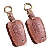 Echtes Leder Schlüsselhülle für Ssangyong Autos – Schutzhülle für Spezialschlüssel
