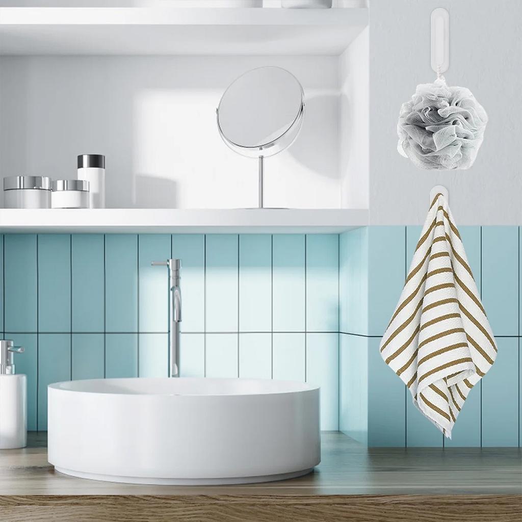 Self Adhesive Blinds Cord  Plastic  Window Curtain Rope Hook Hanging Punch Free Wall Mounted Hanger