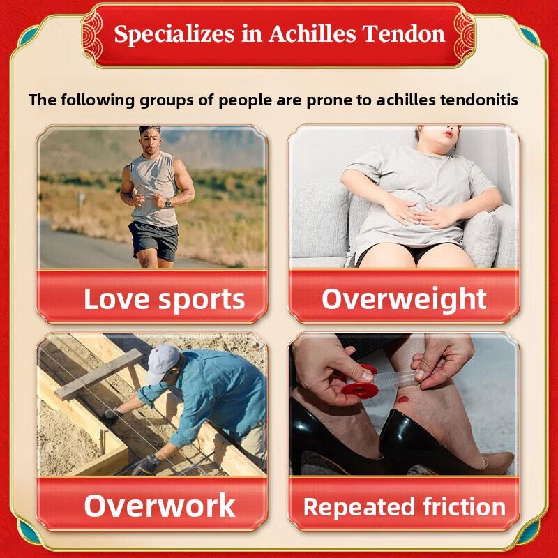 Rapid Relief Gel for Achilles Tendinitis - Herbal & Non-Irritating Formula