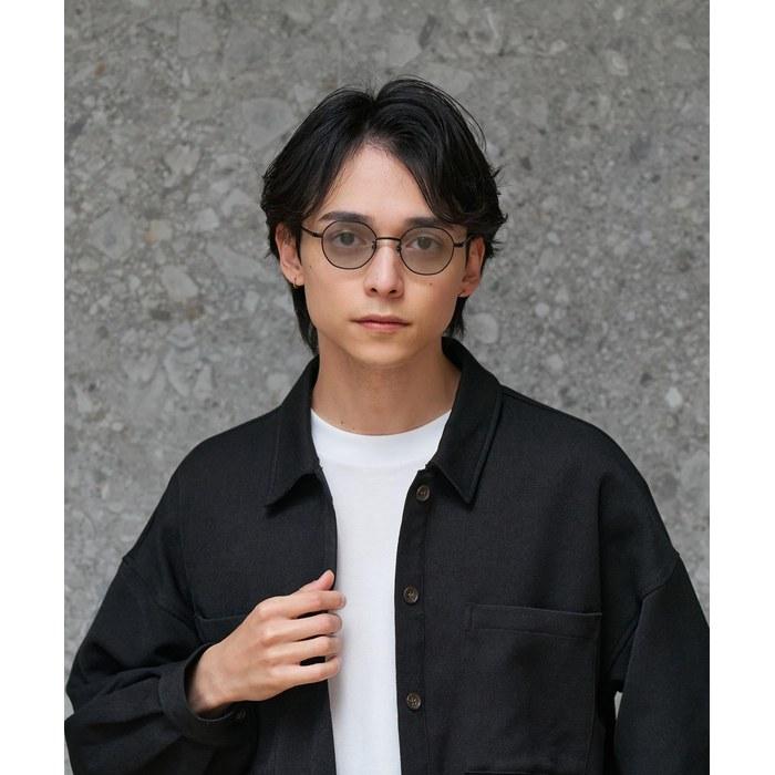 [Zoff] SUNCUT Glasses/UV100% Cut Boston Type Sunglasses (Black (Matte) ZL262G01_14F2) Small Size