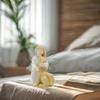 Angel Statue Holding A Dog Pet Sympathy Remembrance Sculpture Artwork Memorial Gift Resin