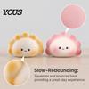 Kids Stress Relief Toy Dumpling Pinching Toy, Soft Elastic Fidget Reliever Portable Mini Ball, for Anxiety And Irritability Release Rebound