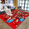 Tappeto con Fantasia Squadra di Calcio, Tappetino Interno/Esterno, per Picnic, Sala Giochi, Camera da Letto, Ufficio, Soggiorno, Tappeto Decorazione Casa, Regalo di Compleanno