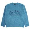Bluetail Crew Neck Sweater Letter Embroidery Green Azh4sw02gn