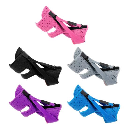 Plantar Fasciitis Night Splint Adjustable Dorsiflexion Foot Brace with 3 Straps & Memory Foam Relief Bilateral Foot Brace for Heel Pain