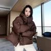 New Cotton-padded Jacket Women's Winter Short Thick Cotton-padded Coat Korean Thin Loose Design Cotton-padded Jacket.