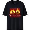 Fun Vibe Floor Is Lava Unisex Word Pattern T-Shirt