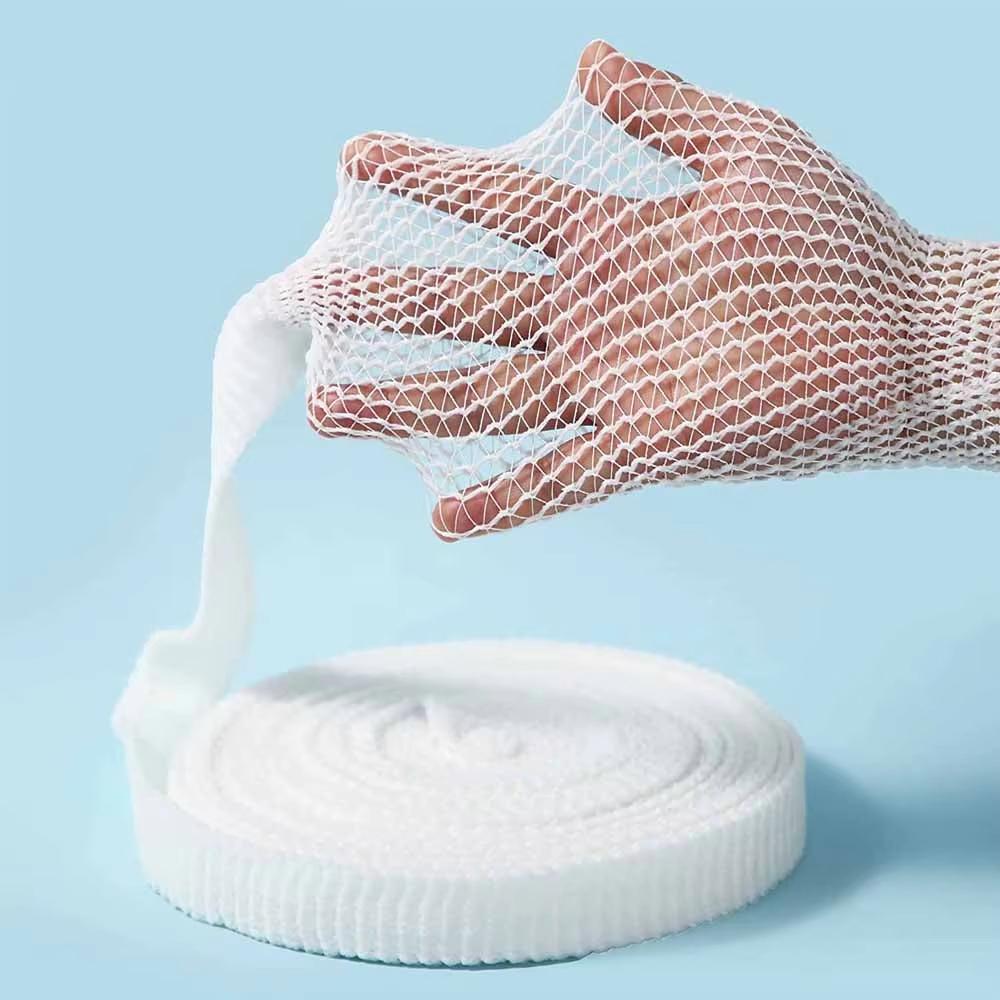 Breathable Material Elastic Net Bandage Fix Retainer Breathable Bandage Elbow Support