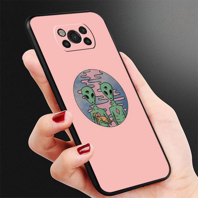 Alien Credi Ufo Custodia Coque Per Samsung Galaxy M52 M32 5g M23 M31 M30s M13 M51 M22 M12 M33 M31 Prime Lusso Silicone Funda