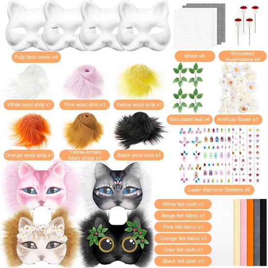 Te Favo Fuzzy 2x0.6 Tessuto Peloso Per Maschera Di Halloween