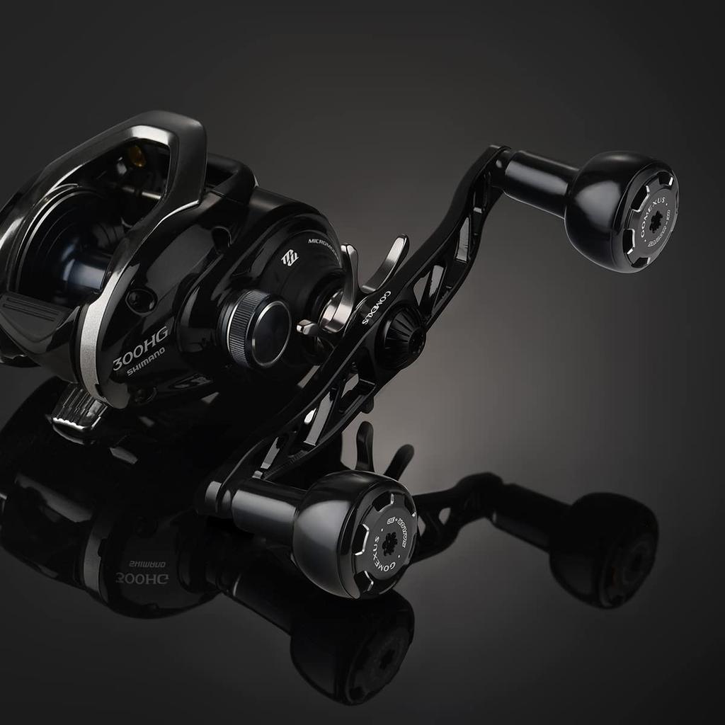 Gomexus A30 Reel Handle Knob Aluminum Alloy 30mm Shimano Daiwa Type S Baitcasting and Spinning Reel Replacement Bluefish Sea Bass Fishing